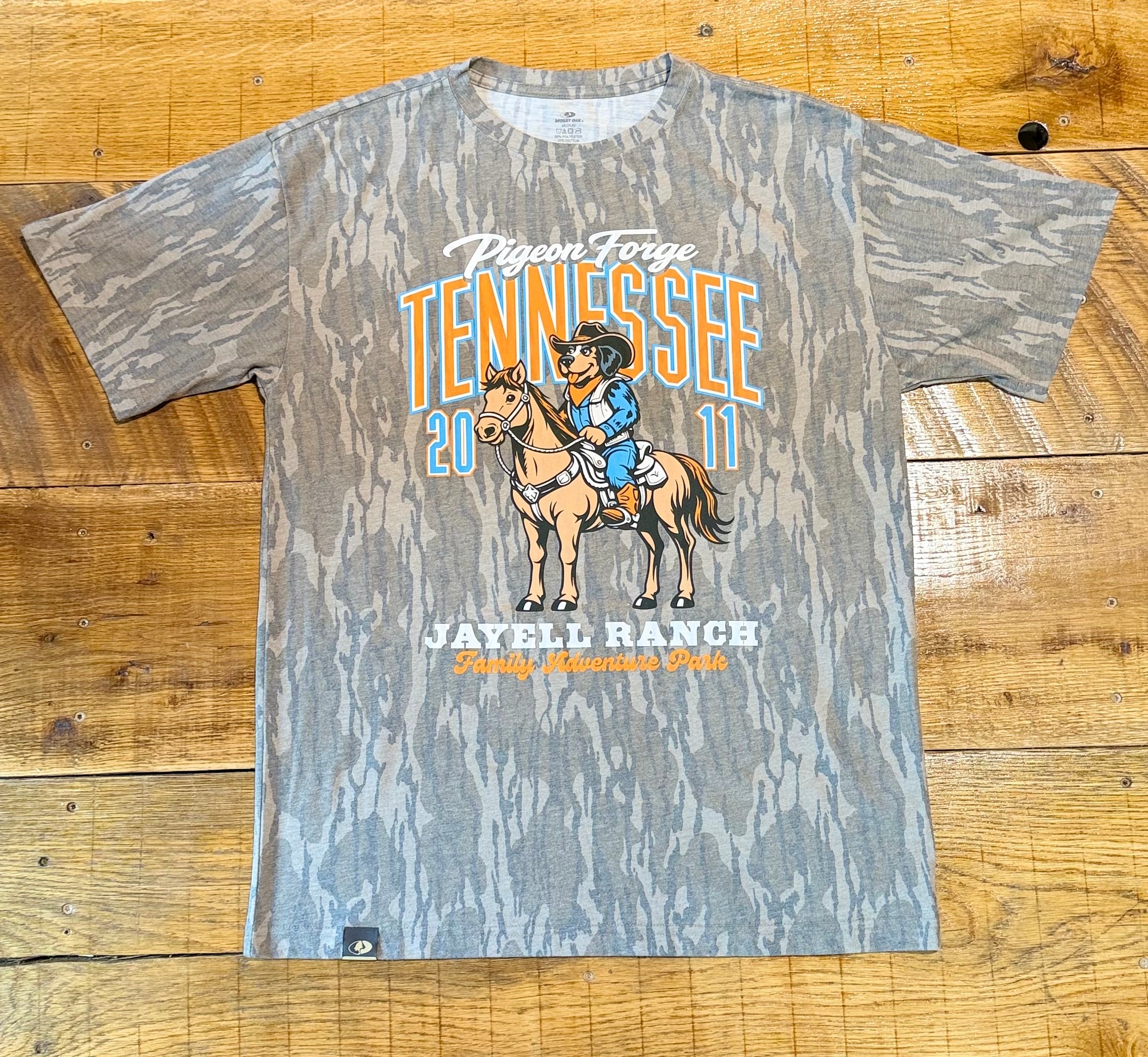 Varsity Mossy Oak Tee