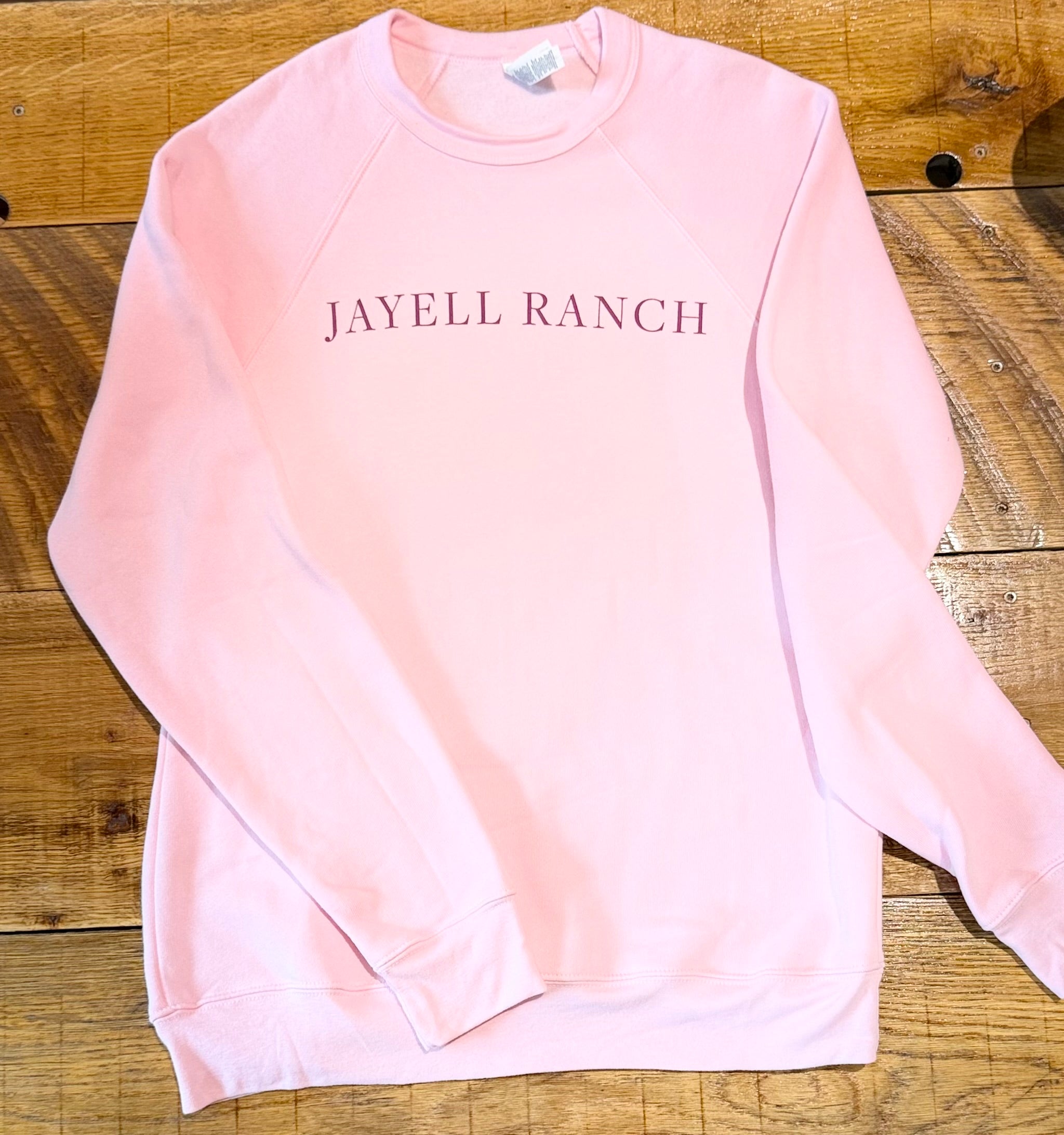 Bella Canvas Pink Sweatshirt